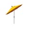 California Umbrella 6' Bronze Aluminum Market Patio Umbrella, Sunbrella Sunflower Yellow 194061338131 - alternate 2